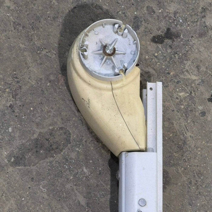Used Carefree Awning Arm, Idler (Rear) Non-Powered, Steep Pitch, White, 59" - Travel'r , R001508WHT