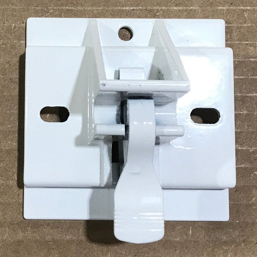 Used Carefree Bottom Bracket, White - 901019W - Young Farts RV Parts