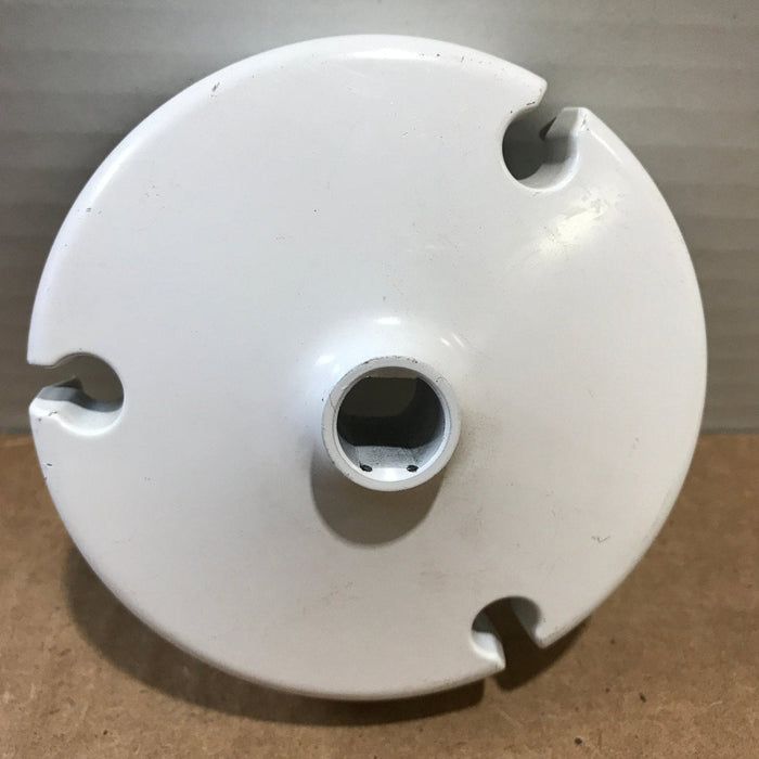Used Carefree Manual Awning End Cap, White - R037553-005
