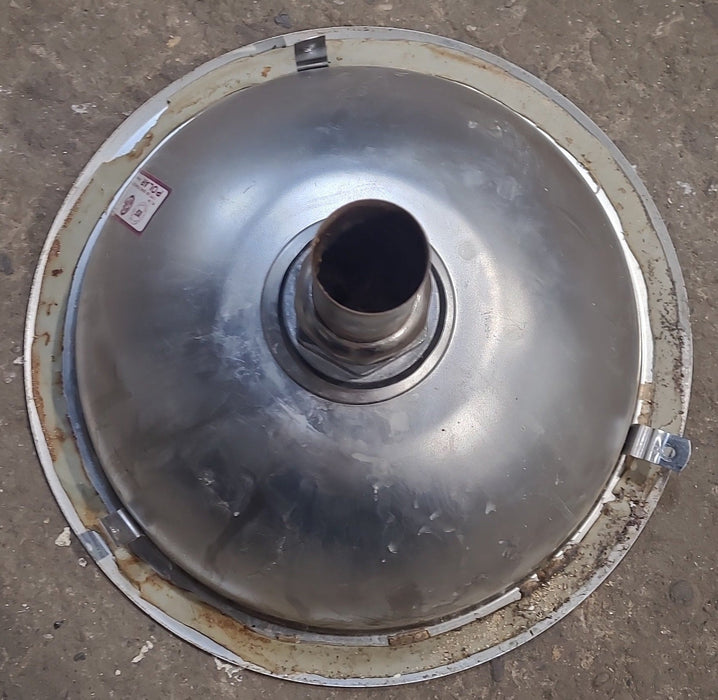 Used Bathroom Sink, Chrome - 13" x 13" x 6" D