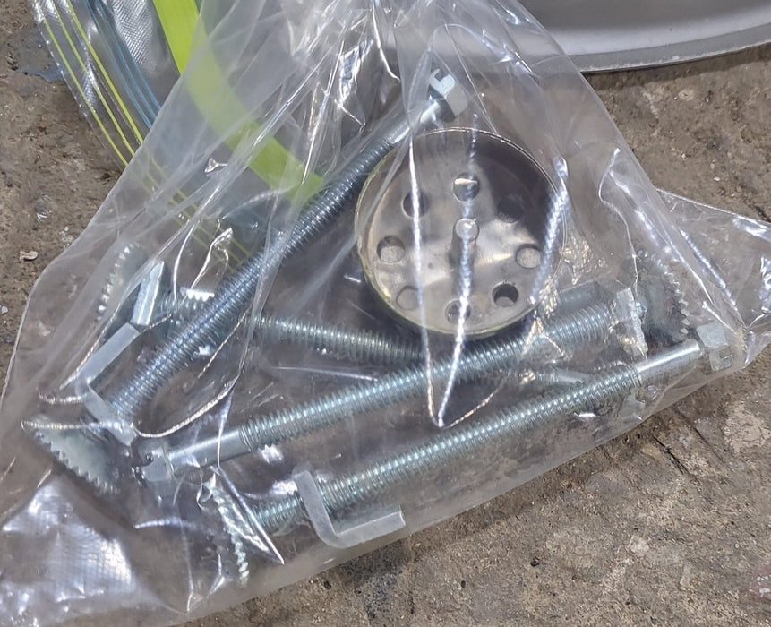 Used Bathroom Sink, Chrome - 14" x 10 1/2" x 6" D