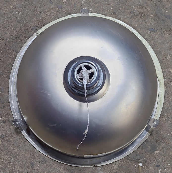Used Bathroom Sink, Chrome - 14" x 14" x 6" D