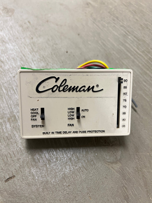 Used Coleman Air Conditioner Analog Thermostat - RVP-1 , 7330-335 - Young Farts RV Parts