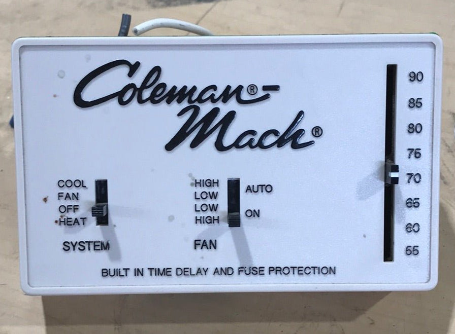 Used Coleman Air Conditioner Analog Thermostat - RVP-1 , 7330C335