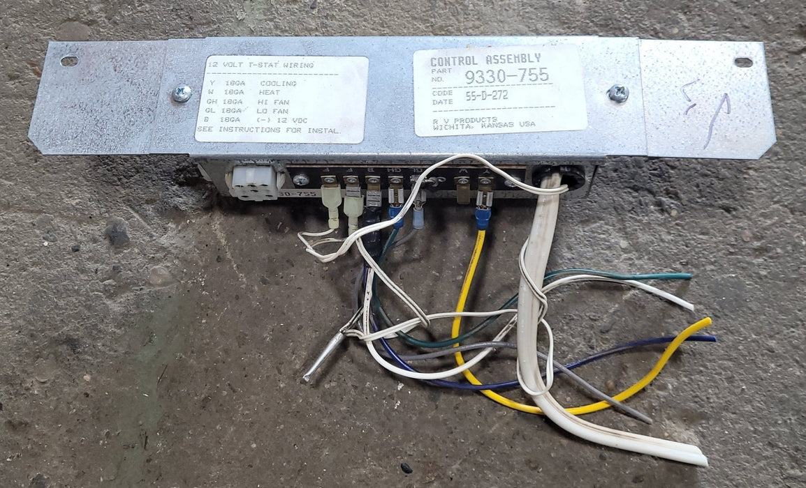 Used Coleman RV A/C Control Board 9330-755