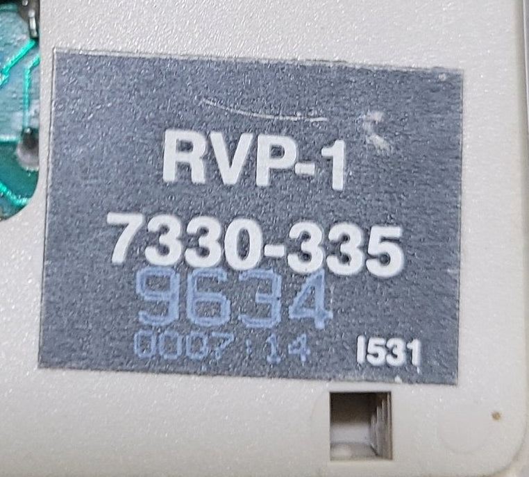 Used Coleman Air Conditioner Analog Thermostat - RVP-1 , 7330-335