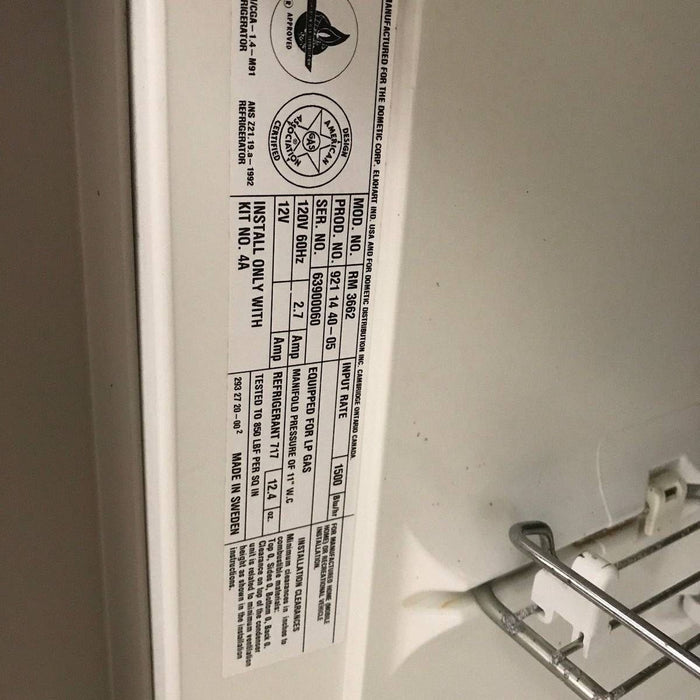 Used Complete Dometic Fridge, 2-Way - RM3662