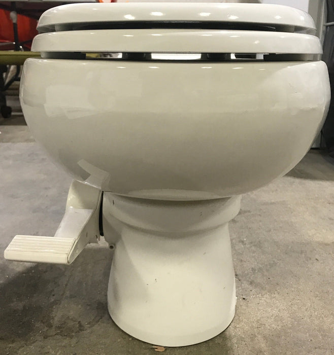 Used Complete Dometic Sealand Traveler Toilet, Foot Flush - 510+