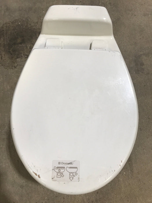 Used Complete Dometic Sealand Traveler Toilet, Foot Flush - 510+