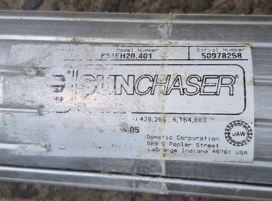 Used Complete Manual Awning Dometic / A&E 20' No Canvas