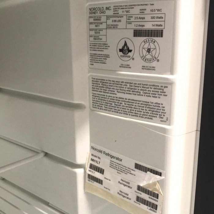 Used Complete Norcold Fridge, 2-Way - N611LT