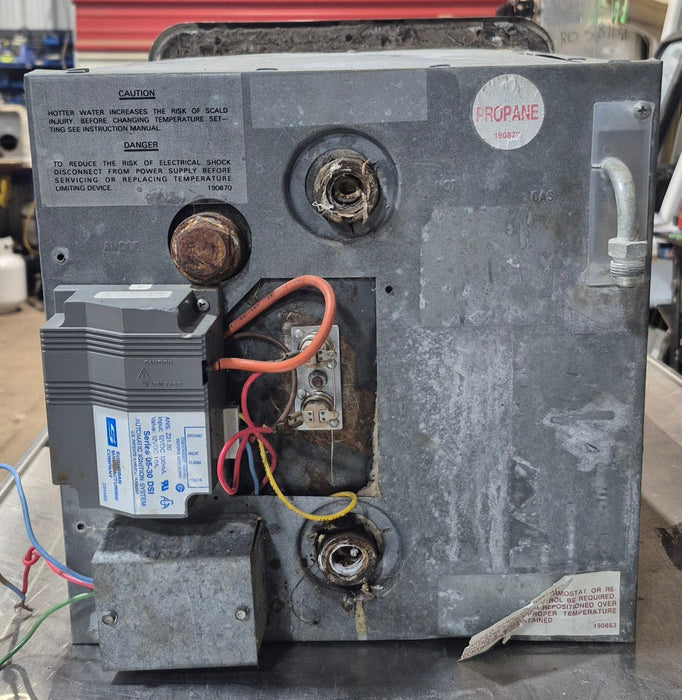 Used Complete Old Style  6-ARV Hot Water Heater 6 Gal.