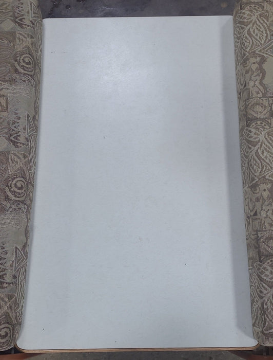 Used Complete RV Dinette Set - 38 3/4” D x 74 3/4" W - Does not include table hardware.