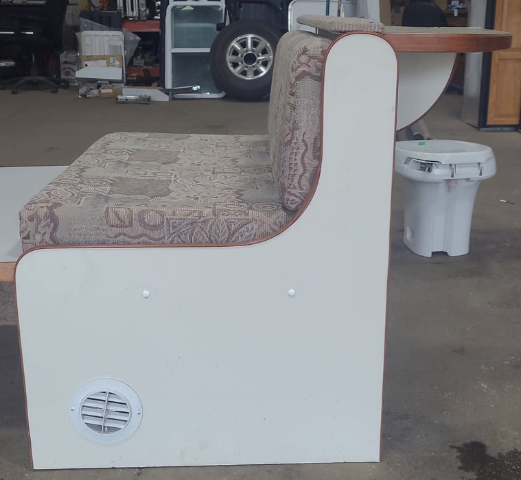Used Complete RV Dinette Set - 38 3/4” D x 74 3/4" W - Does not include table hardware.