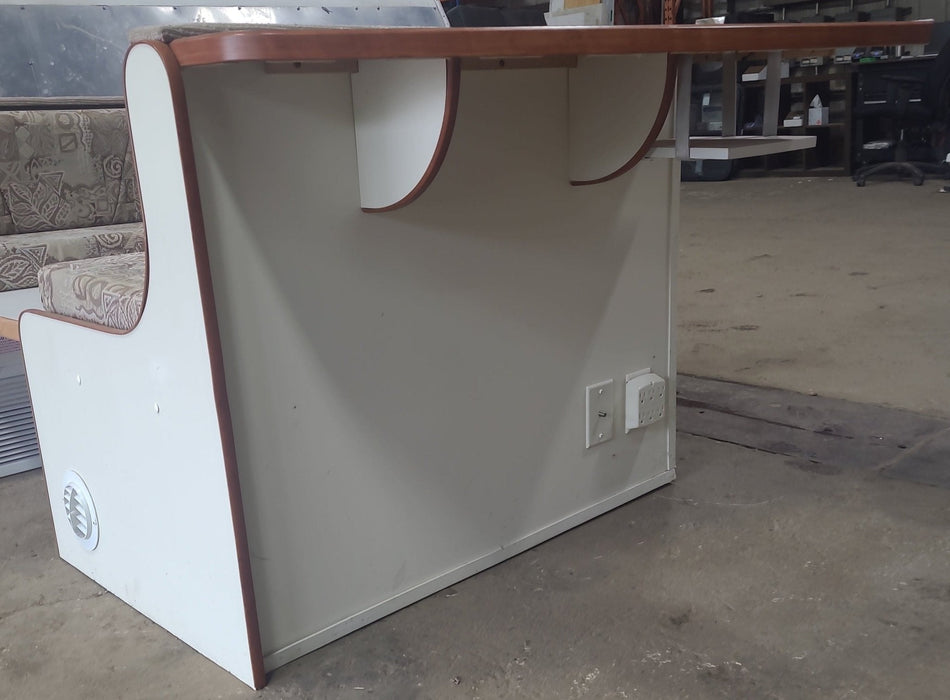 Used Complete RV Dinette Set - 38 3/4” D x 74 3/4" W - Does not include table hardware.