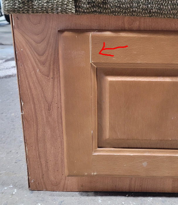 Used Complete RV Dinette Set - 40 1/2” D x 75 1/2" W x 31 1/2" H - Does not include table hardware.