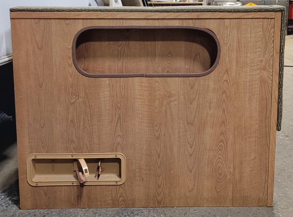 Used Complete RV Dinette Set - 40 1/2” D x 75 1/2" W x 31 1/2" H - Does not include table hardware.