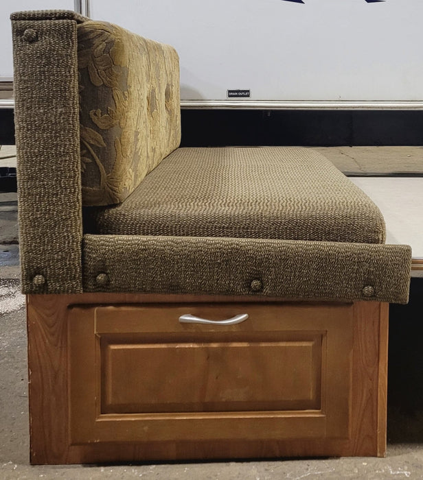 Used Complete RV Dinette Set - 40 1/2” D x 75 1/2" W x 31 1/2" H - Does not include table hardware.