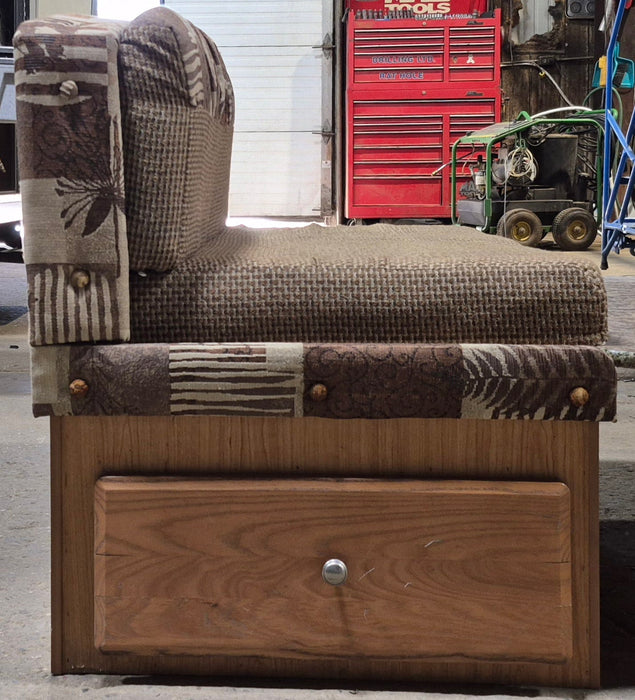 Used Complete RV Dinette Set - 40 3/8” D x 74 3/4" W x 33 3/8" H - Does not include table hardware