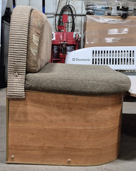 Used Complete RV Dinette Set - 41 1/2” D x 77" W x 32 3/4" H - Does not includes table hardware