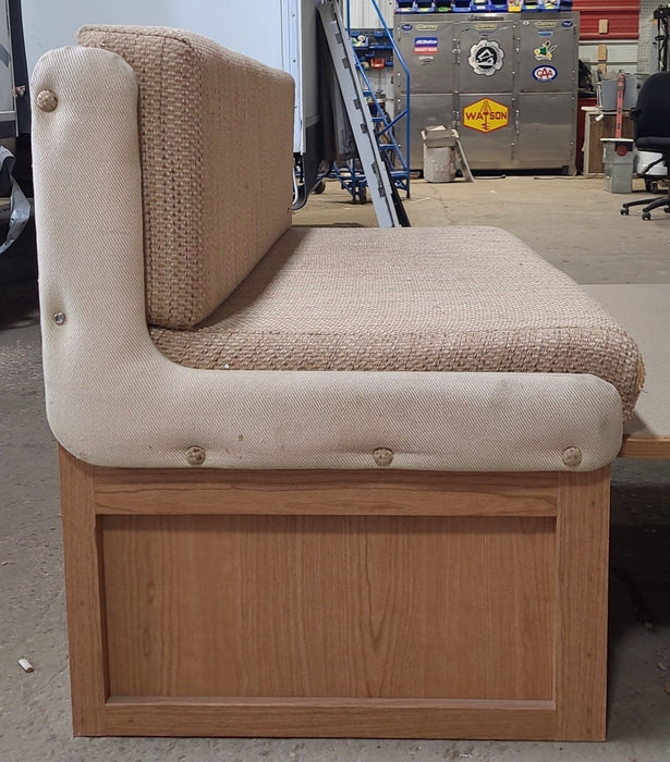 Used Complete RV Dinette Set - 45” D x 74" W x 29 3/8" H - Does not include table hardware.