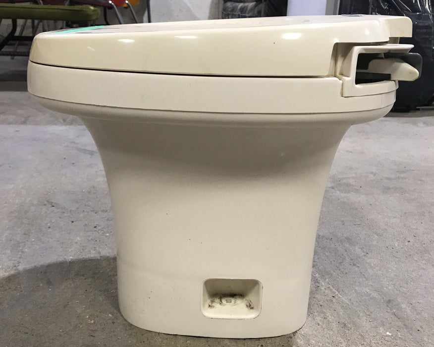 Used Complete Thetford Toilet, Hand Flush, High Profile, Off-White - AQUA MAGIC IV , 20920