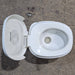 Used Complete Thetford Toilet, Foot Flush, High Profile, White - AQUA MAGIC IV , 24820 - Young Farts RV Parts