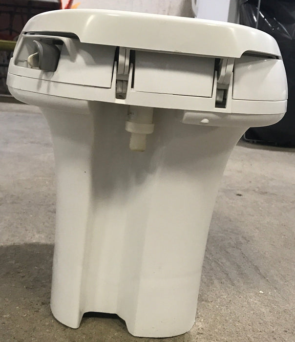 Used Complete Thetford Toilet, Hand Flush, High Profile, Off-White - AQUA MAGIC IV ,  24920