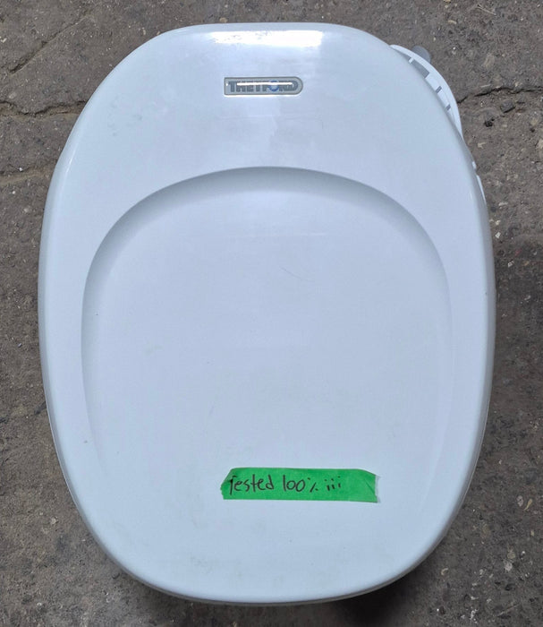 Used Complete Thetford Toilet, Hand Flush, High Profile, Off-White - AQUA MAGIC IV , 24920