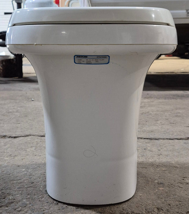 Used Complete Thetford Toilet, Hand Flush, High Profile, Off-White - AQUA MAGIC IV , 24920