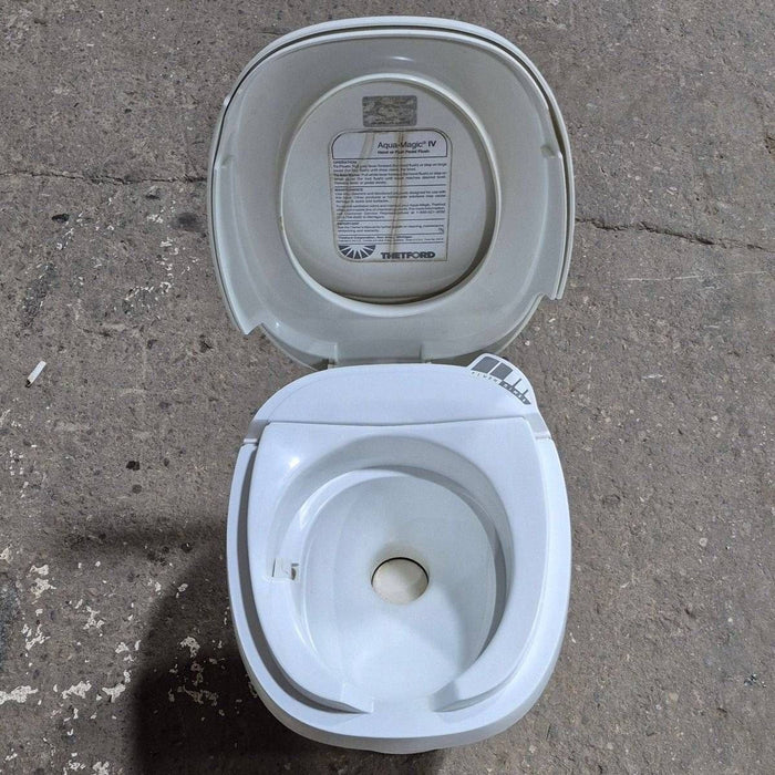 Used Complete Thetford Toilet, High Profile, Hand Flush - AQUA MAGIC IV , 24920 , AMIV