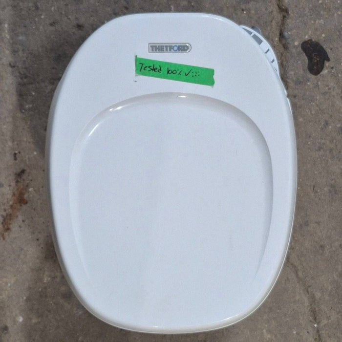 Used Complete Thetford Toilet, High Profile, Hand Flush - AQUA MAGIC IV , 24920 , AMIV
