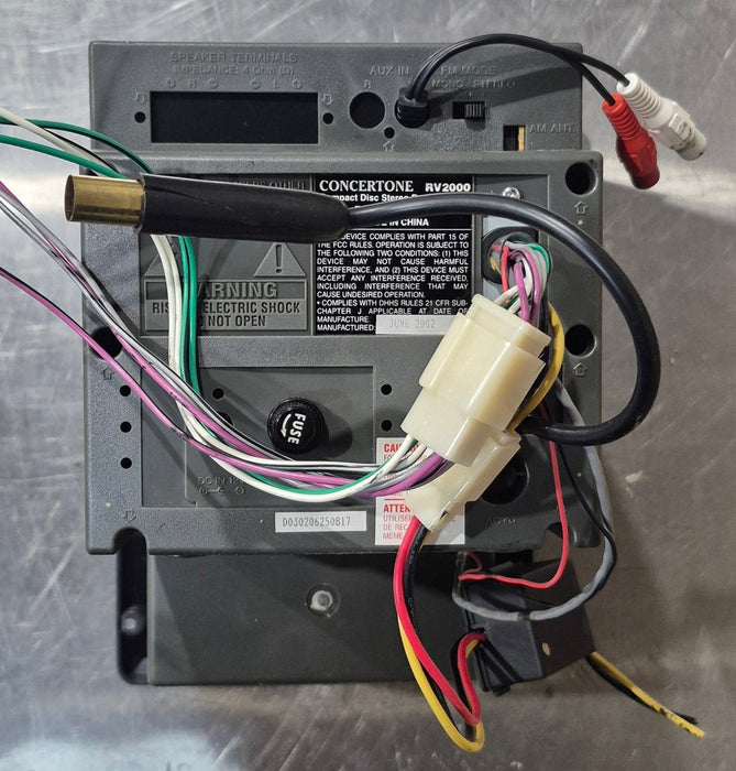 Used Concertone RV Radio - RV-2000
