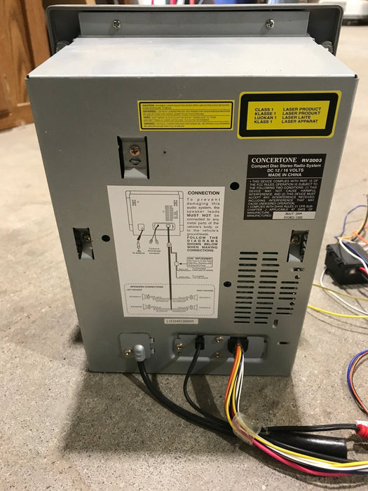 Used Concertone RV Radio RV-2003 LNC