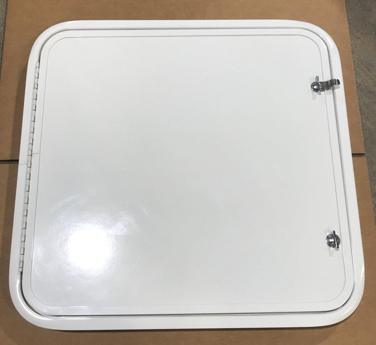Used Corner Radius Cargo Door  24 3/4" W  x 25 3/4" H x 2"D