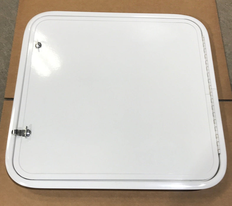 Used Corner Radius Cargo Door  24 3/4" W  x 25 3/4" H x 2"D
