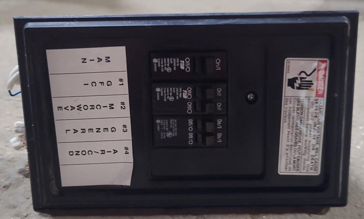 Used Cutler-Hammer Load Center- TT120FLGNM - Young Farts RV Parts