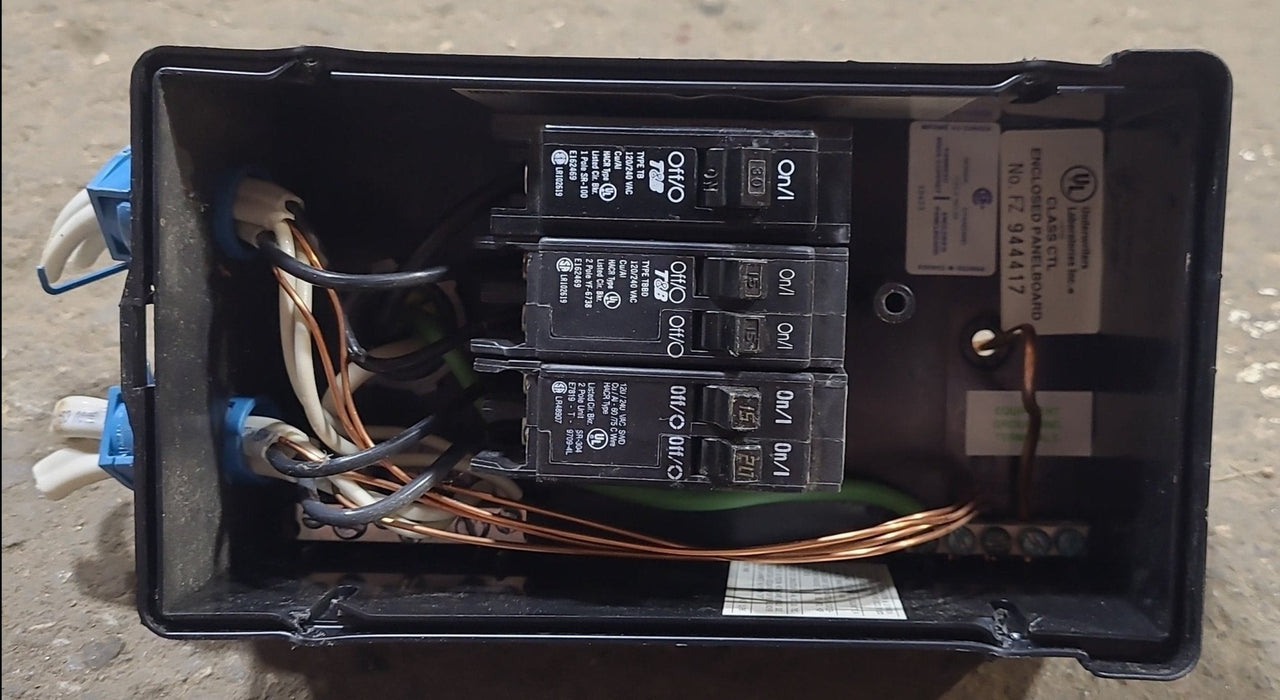 Used Cutler-Hammer Load Center- TT120FLGNM - Young Farts RV Parts