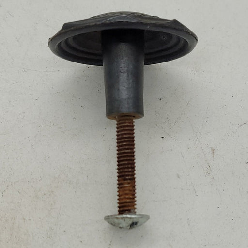 Used Dark Pewter Cabinet Knob - Young Farts RV Parts