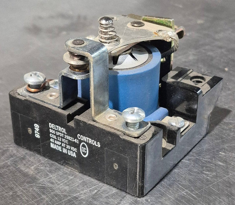 Used Deltrol Controls Heavy Duty Power Relay 900 SPDT - 29823-61