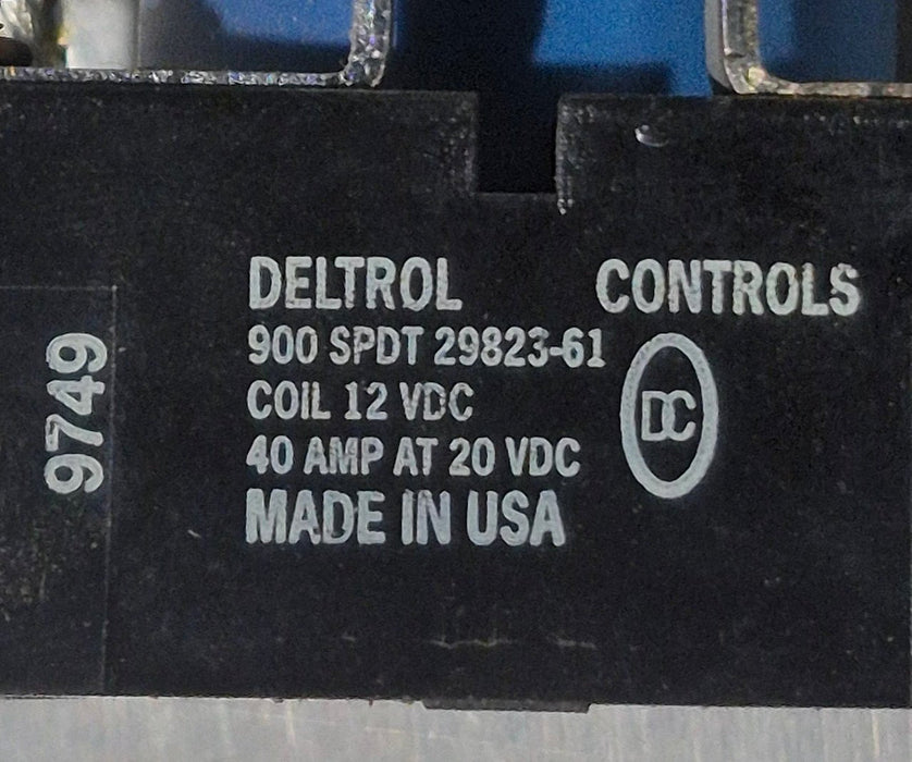 Used Deltrol Controls Heavy Duty Power Relay 900 SPDT - 29823-61