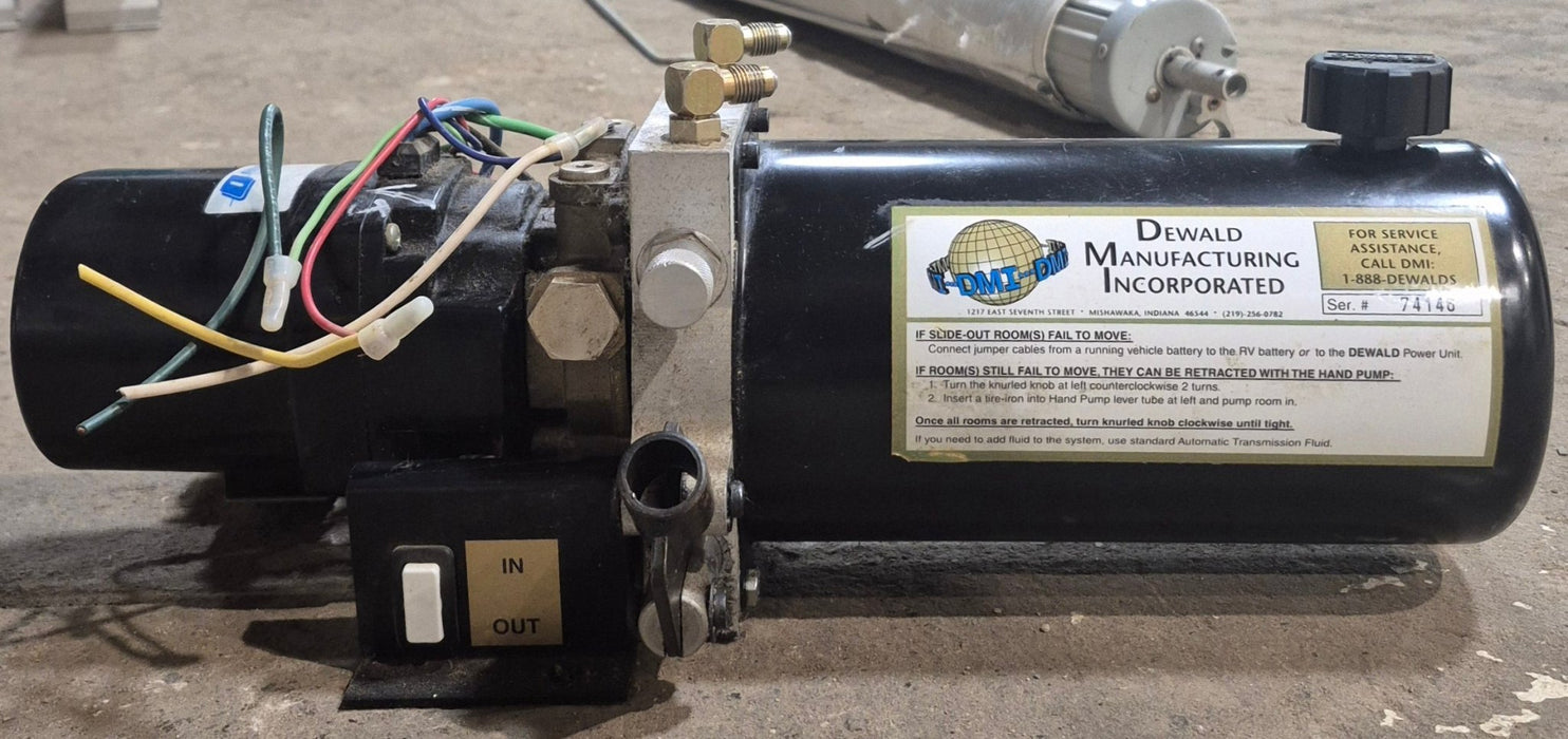 Used Dewald RV Slide Out Motor - Young Farts RV Parts
