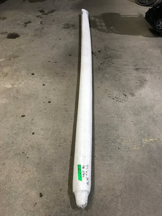 Used DIFLEX II TPO Roofing Membrane, White - 9'6" W x 30'9" L
