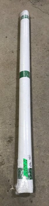 Used DIFLEX II TPO Roofing Membrane, White - 9'6" W x 5' L