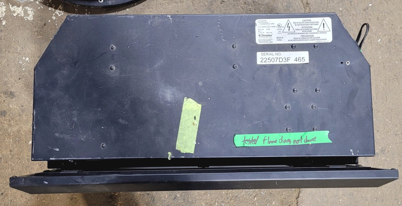 Used DIMPLEX Electric Fireplace - BF5000