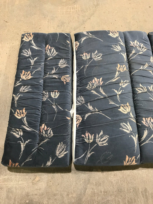 USED Dinette Cushion Set- 4 piece 2 @ 37" X 22" X 5" D, 2 @ 37" X 12" X 5" D