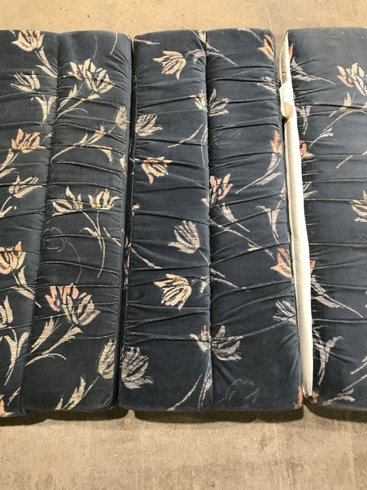 USED Dinette Cushion Set- 4 piece 2 @ 37" X 22" X 5" D, 2 @ 37" X 12" X 5" D