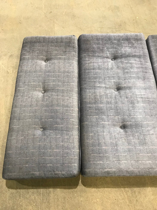 USED Dinette Cushion Set- 4 piece - 2 @ 39" X 25" X 4 1/2" D, 2 @ 39" X 12" X 4 1/2" D