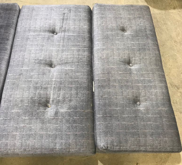 USED Dinette Cushion Set- 4 piece - 2 @ 39" X 25" X 4 1/2" D, 2 @ 39" X 12" X 4 1/2" D