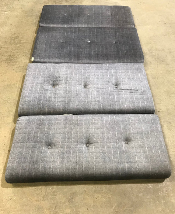 USED Dinette Cushion Set- 4 piece - 2 @ 39" X 25" X 4 1/2" D, 2 @ 39" X 12" X 4 1/2" D